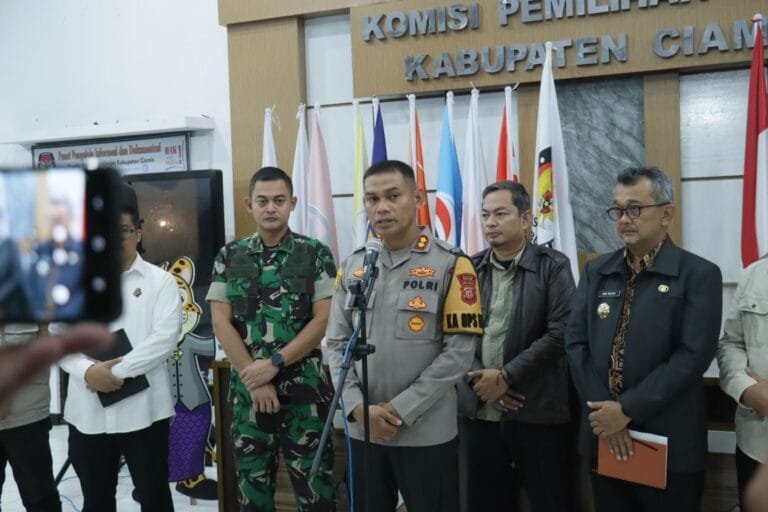Coba Halangi Orang Tidak Datang ke TPS, Polres Ciamis Akan Tegas Ambil Langkah Hukum