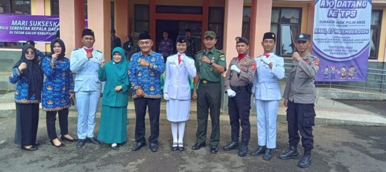 Polsek Rajadesa Polres Ciamis Ikuti Upacara Peringatan Hari Korpri Tingkat Kecamatan