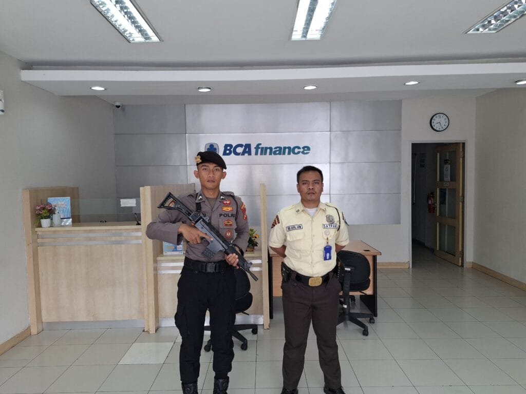Antisipasi Tindak Kriminalitas, Polres Ciamis Siagakan Personel Pendukung di BCA Ciamis