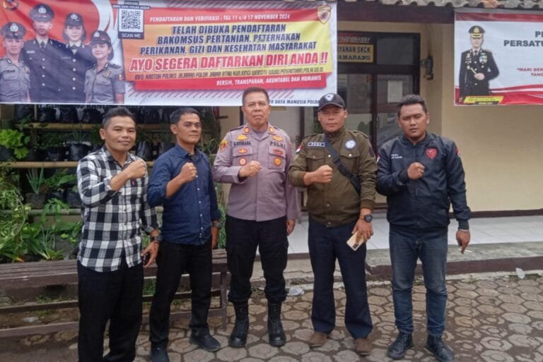 Kunjungan Sekaligus Silaturahmi, Media Jejak-kriminal Ke Polsek Samarang.