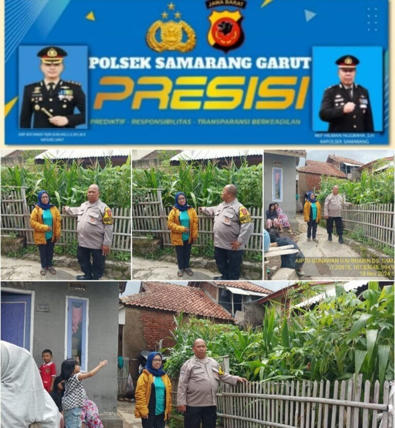 Bhabinkamtibmas Polsek Samarang, Giat Ngariung Bersama Warga Sekaligus Silaturahmi.