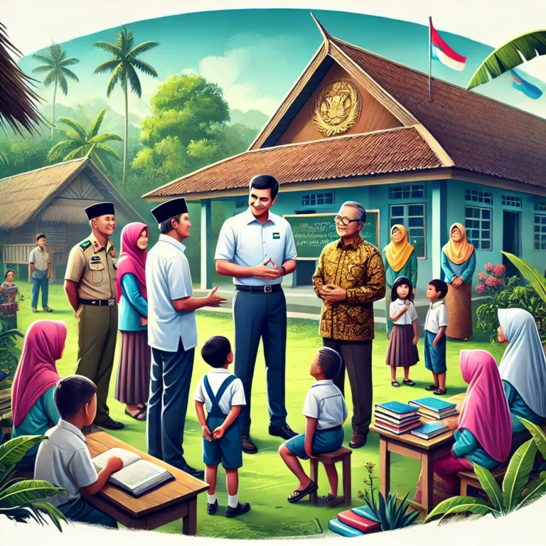 Bupati Sintang Dorong Penguatan Pendidikan di Desa Mengkirai