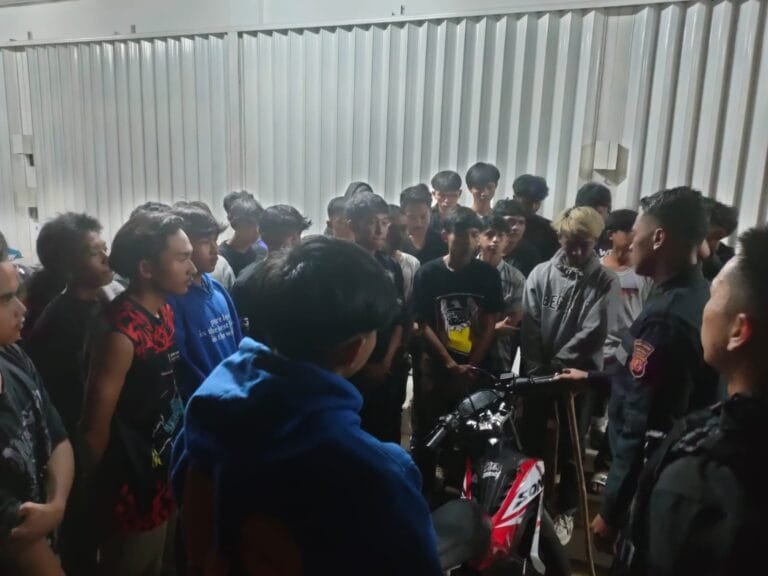 Ops Mantap Praja, Patroli Perintis Presisi Sat Samapta Polres Ciamis Keliling Jalanan Perkotaan