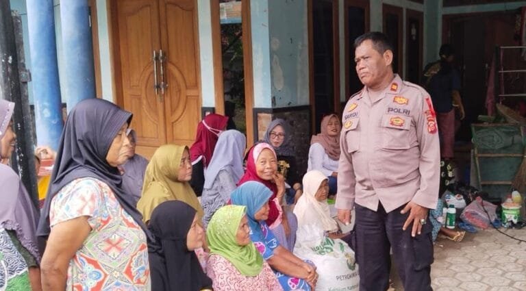 Jaga Persatuan dan Kesatuan Pasca Pilkada, Polsek Banjarsari Cooling System ke Tomas Cikaso