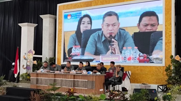 Polres Ciamis Amankan Proses Rekapitulasi Pilkada Serentak Tingkat Kabupaten