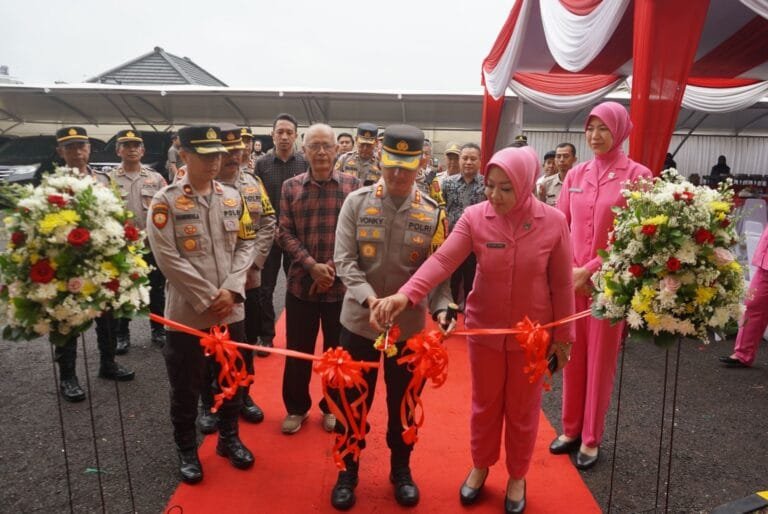 Kapolres Cianjur Resmikan Rusus Aspol Seluruh Polres Cianjur