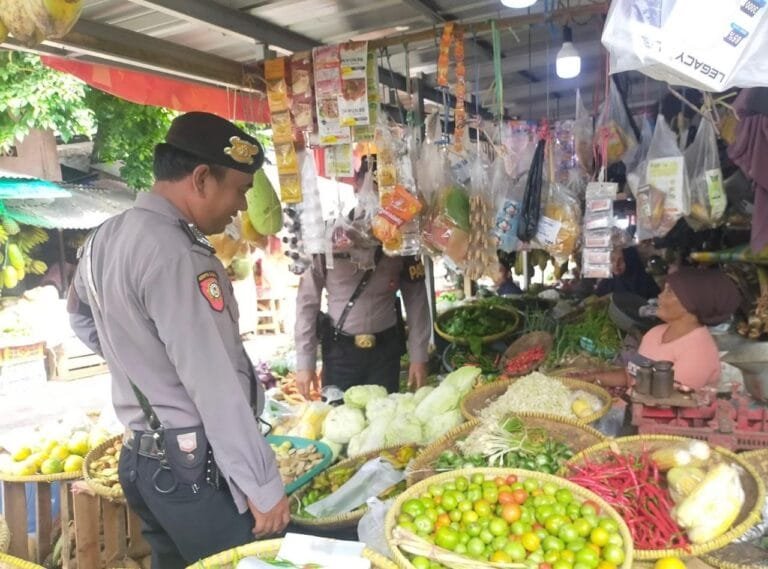 Dukung Penanganan Inflasi, Stok dan Harga Bahan Pokok Dipantau Terus Polres Ciamis