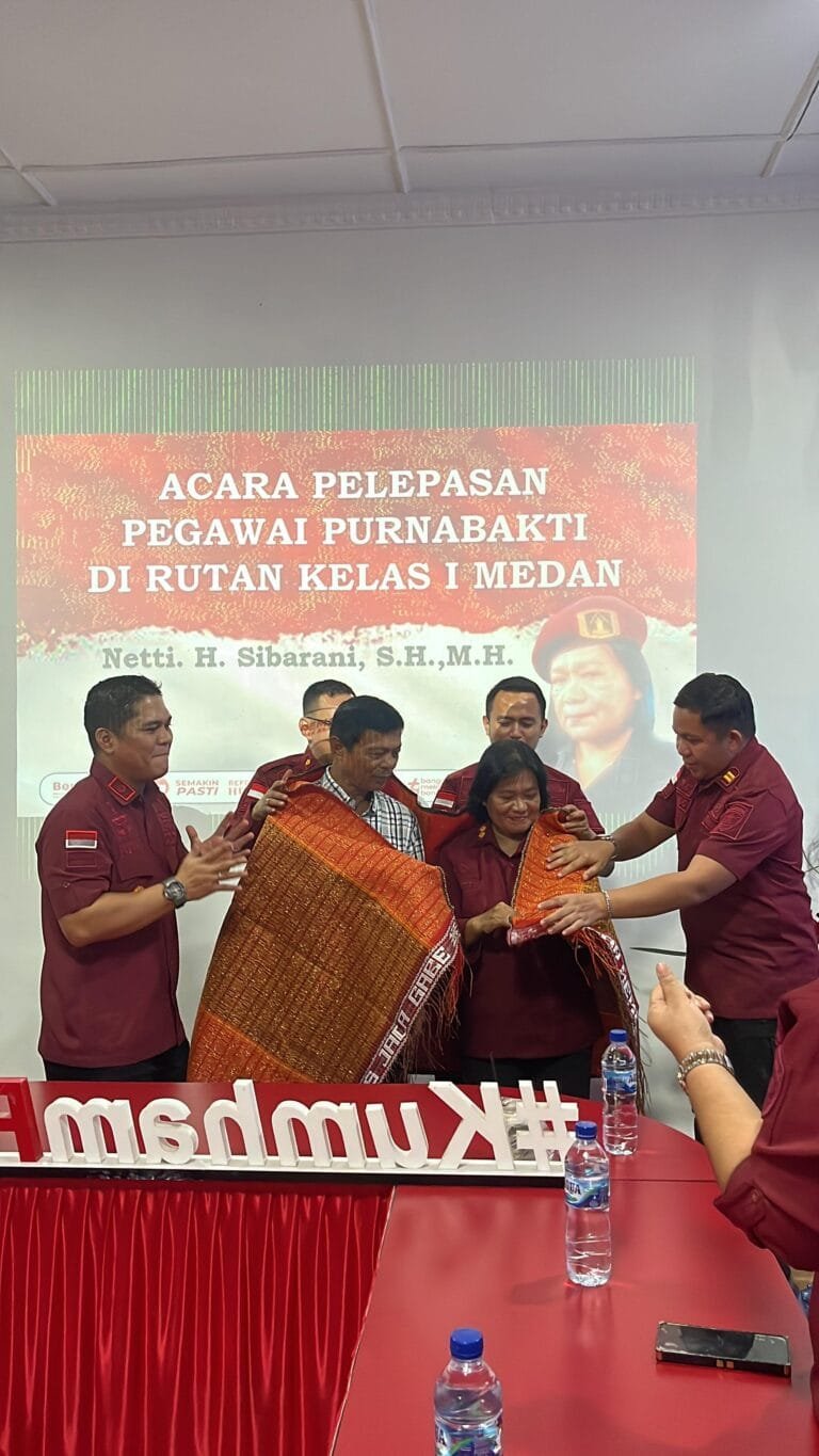 Pelepasan Pegawai Purna Bakti, Rutan Kelas I Medan