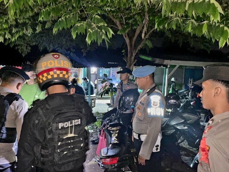 Berikan Rasa Nyaman, Polres Ciamis Intens Patroli KRYD di Malam Hari