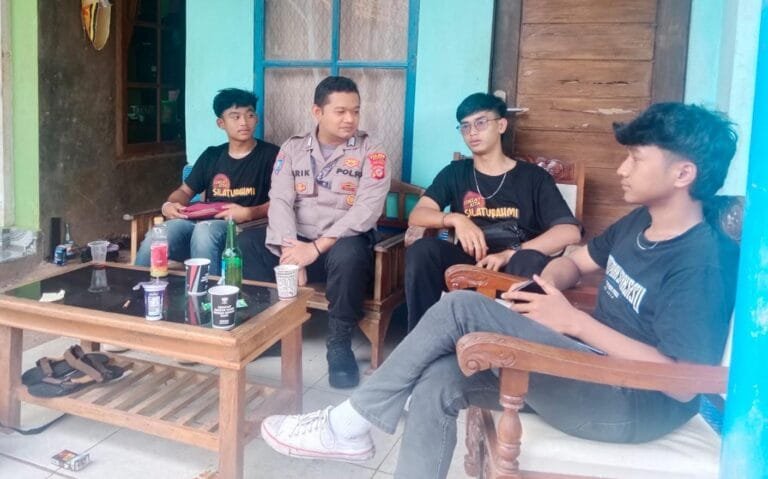 Cooling System, Polsek Sukadana Polres Ciamis Koorkom Kamtibmas ke Warga Desa Bunter