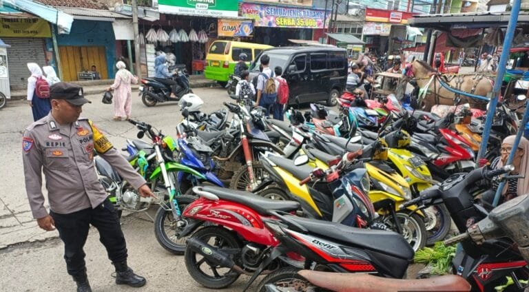 Puluhan Knalpot Brong Kembali Diamankan Polsek Wanaraja