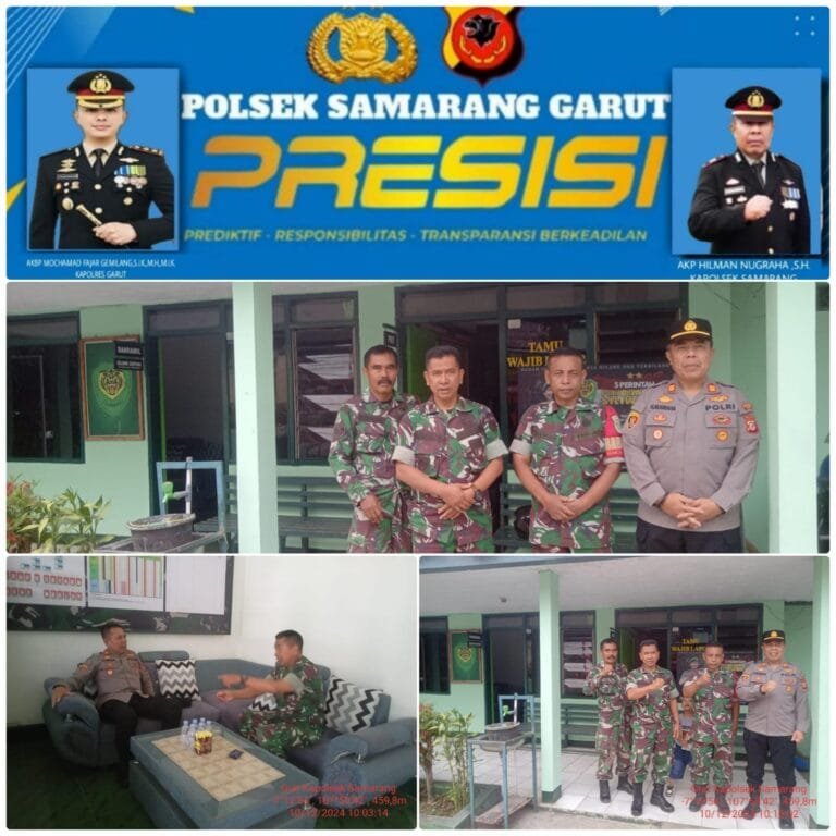 Polsek Samarang Dan Jajaran Koramil 1112 Samarang, Dalam Rangka Giat Cooling Sistem