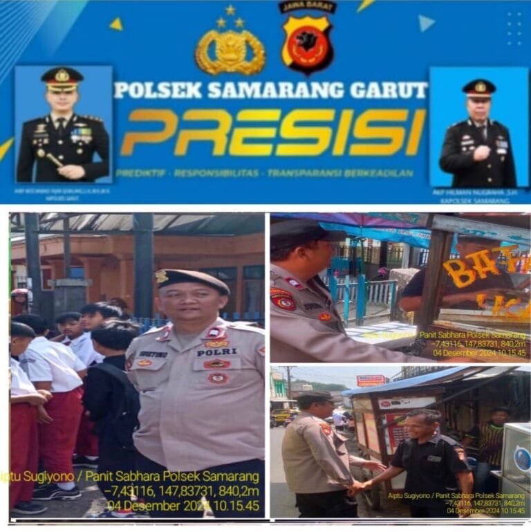 Polsek Samarang Melalui Anggota, Giat Sambang Dan Silaturahmi Bersama Masyarakat