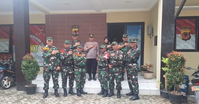 Polsek Karangpawitan Terima Kunjungan Secapa TNI AD