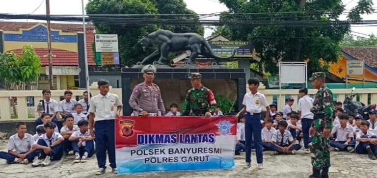 Polsek Banyuresmi Gelar Dikmas Lantas
