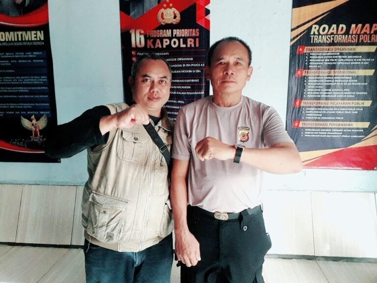 Ajang Silaturahmi Bersama Kapolsek Rancah .AKP Aan Supriatna, Menyambut Baik