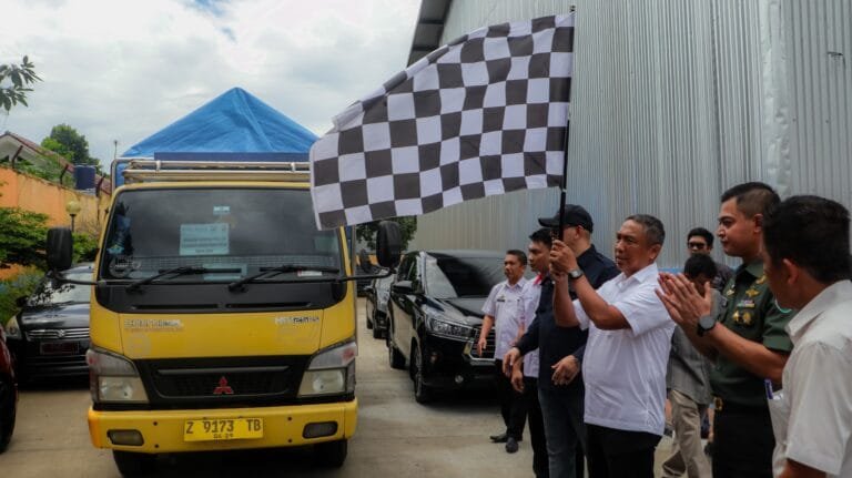 Pastikan Stok dan Kualitas Beras Sesuai Standar, Sekda Ciamis Laksanakan Pemeriksaan Kualitas Beras dan Monitoring Bantuan Pangan