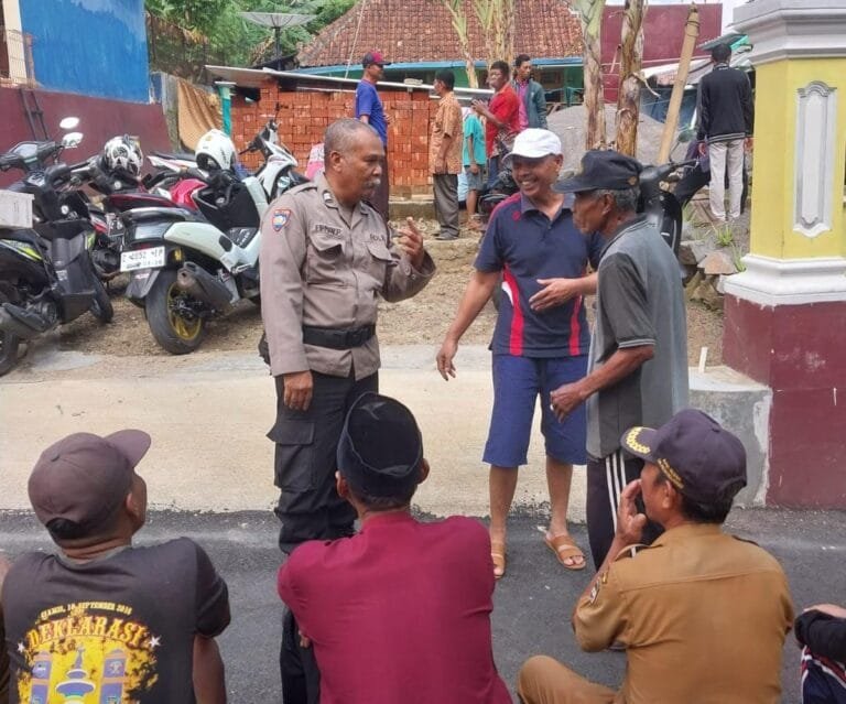 Perkuat Sinergitas, Polsek Panumbangan Polres Ciamis Koorkom Kamtibmas ke Tokoh di Singkup