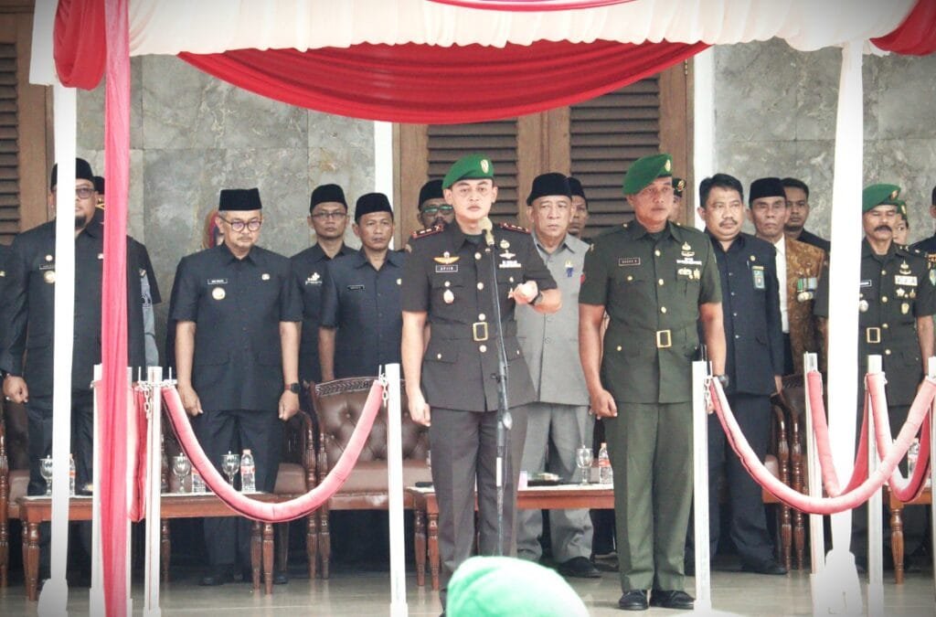 Upacara Peringatan Hari Juang TNI AD Tahun 2024, Dandim 0613 Ciamis : “TNI AD Berjuang Bersama Rakyat”