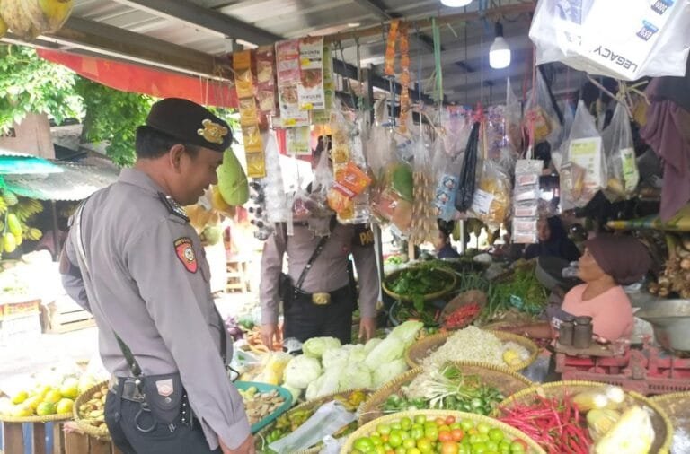 Dukung Penanganan Inflasi, Stok dan Harga Bahan Pokok Dipantau Terus Polres Ciamis