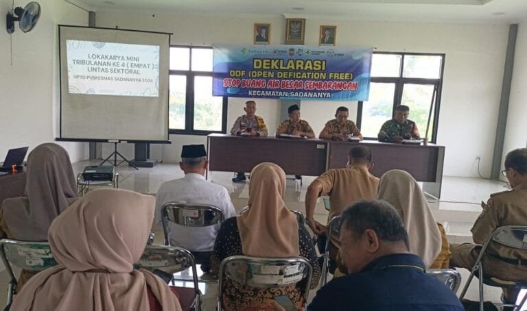 Polsek Ciamis Polres Ciamis Hadiri Sosialisasi ODF Tingkat Kecamatan Sadananya