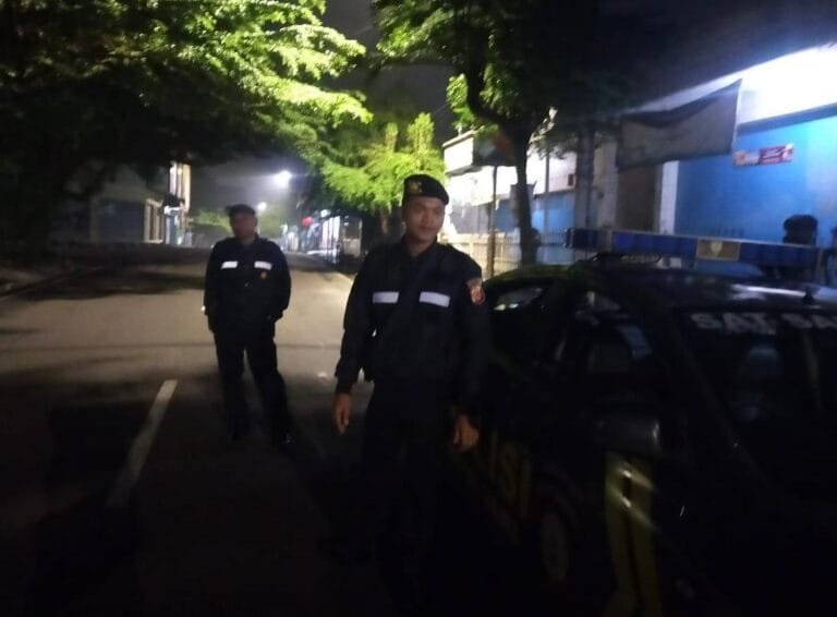 Sat Samapta Polres Ciamis Patroli Malam Hari Antisipasi Balap Liar dan Tindak Kriminalitas