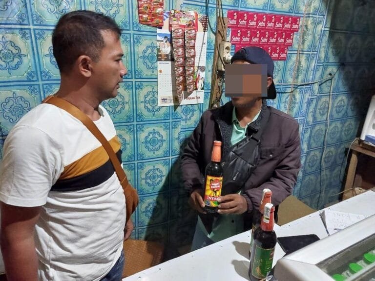 Polres Garut Kembali Gelar Razia Miras untuk Antisipasi Gangguan Kamtibmas