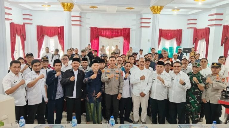 Cooling System, Kapolres Ciamis Ajak Warga Rancah Jaga Harkamtibmas Jelang Nataru