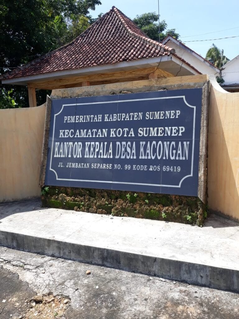 Desa Kacongan, Sumenep Kota Siap Memberikan Pelayanan Terbaik