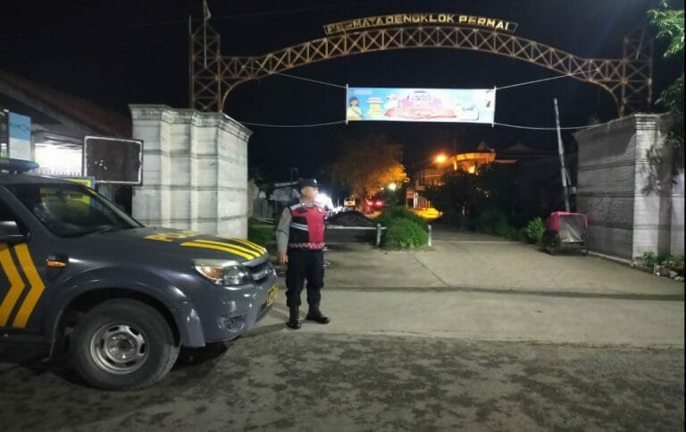 Anstisipasi Gukamtibmas, Personil Polsek Rengasdengklok Melaksanakan Giat Patroli Prekat Malam