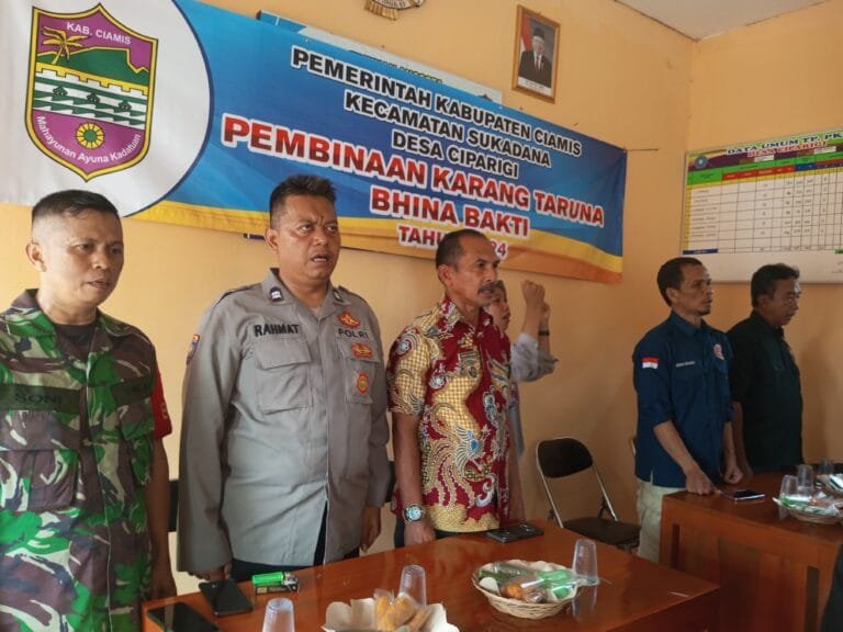 Cooling System, Polsek Rancah Polres Ciamis Koorkom Bersama Perangkat Desa Cileungsir