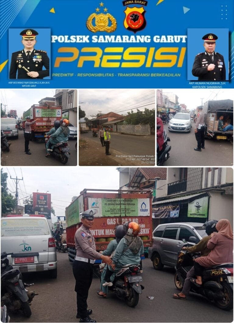 Polsek Samarang Pimpin Apel Pagi, Pelaksanaan Pam OPS Lilin Lodaya 2024.