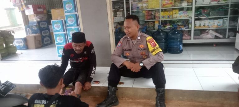 Cooling System Hadapi Nataru, Polsek Sukadana Perkuat Koorkom Kamtibmas ke Masyarakat
