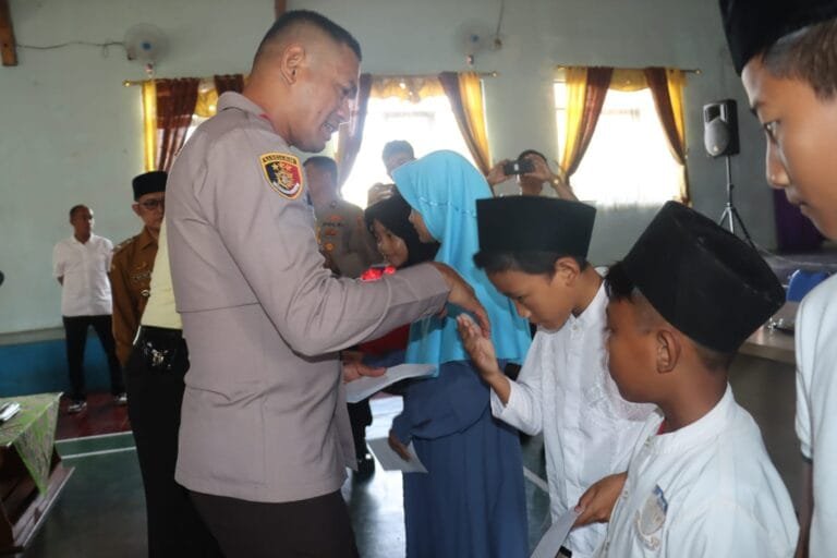 Polres Ciamis Gelar Bakti Sosial Santunan Yatim Piatu dalam Rangka HUT Satpam ke-44