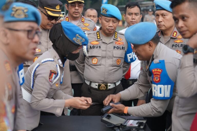 Polda Jabar Gelar Pemeriksaan Serentak Senjata Api Anggota Polri