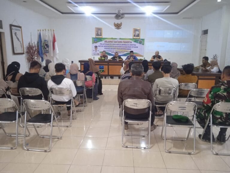 Pemdes Situsari, Gelar Pelatihan UMKM Berbasis Digital