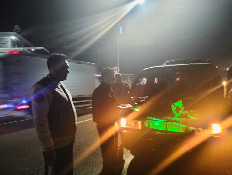 Laka Lantas Tambrak Bagian Belakang Kendaraan Terjadi Kembali di Cihaurbeuti, Sedang Ditangani Polisi