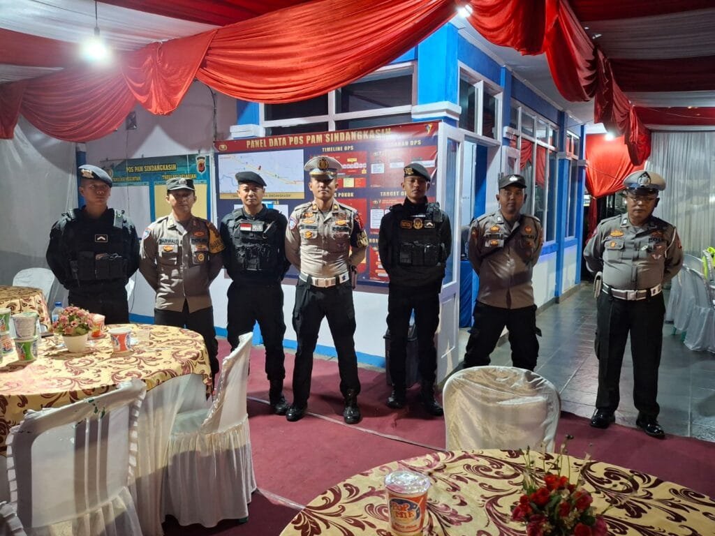 Satgas Preventif Patroli Ops Lilin Lodaya Datangi Pos Pam Sindangkasih