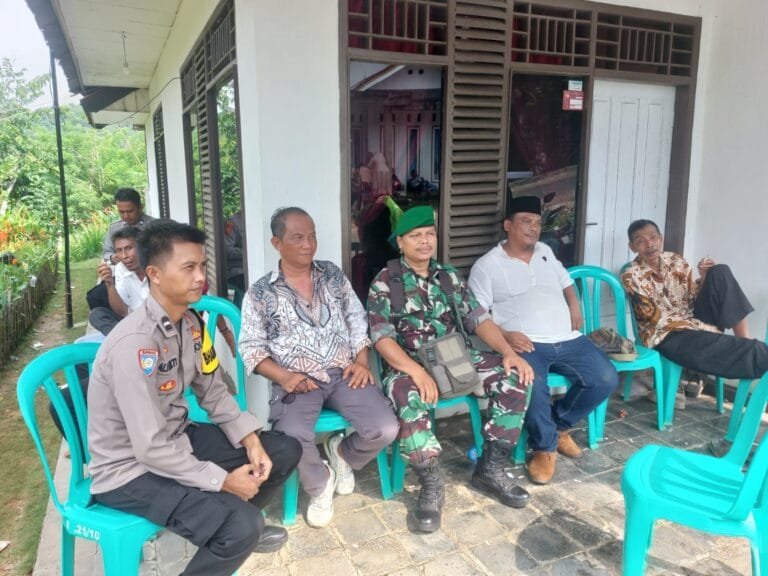 Cooling System, Polsek Cisaga Polres Ciamis Koorkom Bersama Tokoh di Desa Tanjungjaya