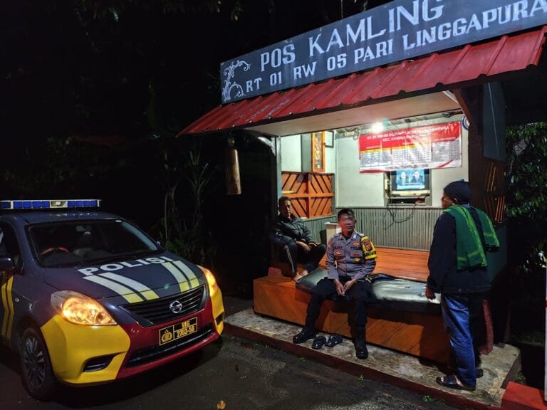 Polsek Kawali Gelar Patroli KRYD dalam Rangka Ops Lilin Lodaya 2024