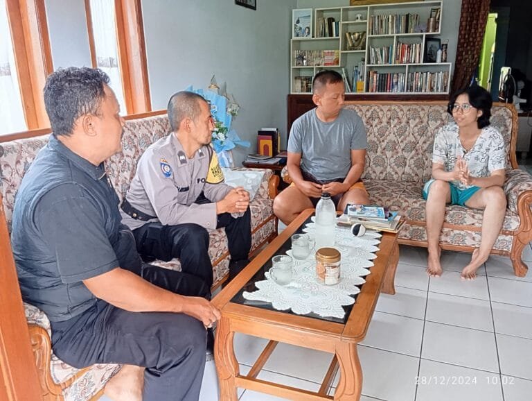 Cooling System, Polsek Cipaku Polres Ciamis Koorkom HanPangan dan Bahaya TPPO ke Warga Selamanik