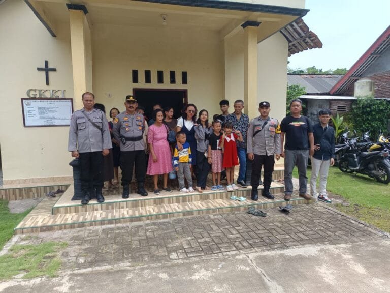 Polres Ciamis Pastikan Keamanan Ibadah Natal dan Tahun Baru di GKKI Dusun Citamiang, Lakbok