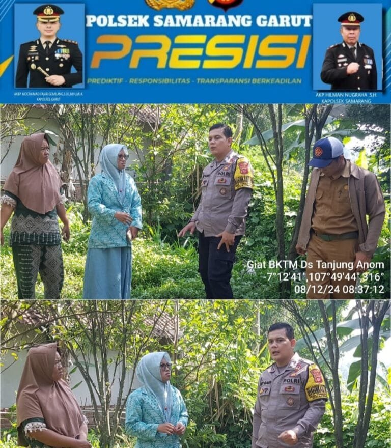 Polsek Samarang Bersama Bhabinkamtibmas Desa Tanjung Anom, Giat Ngariung Dengan Tokoh Masyarakat.
