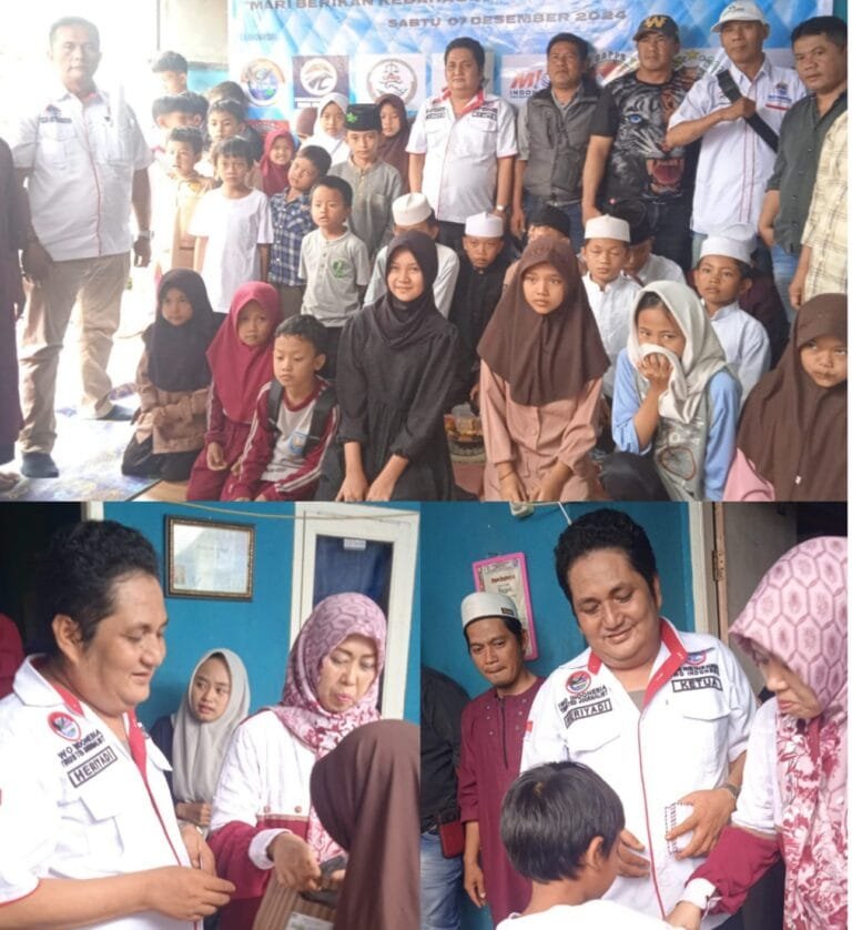 Anniversary Portal militer Ke 5 Berikan Kebahagian Anak-Anak Yatim Piatu, Sebagai Syukur Nikmat Yang Telah Di Terima