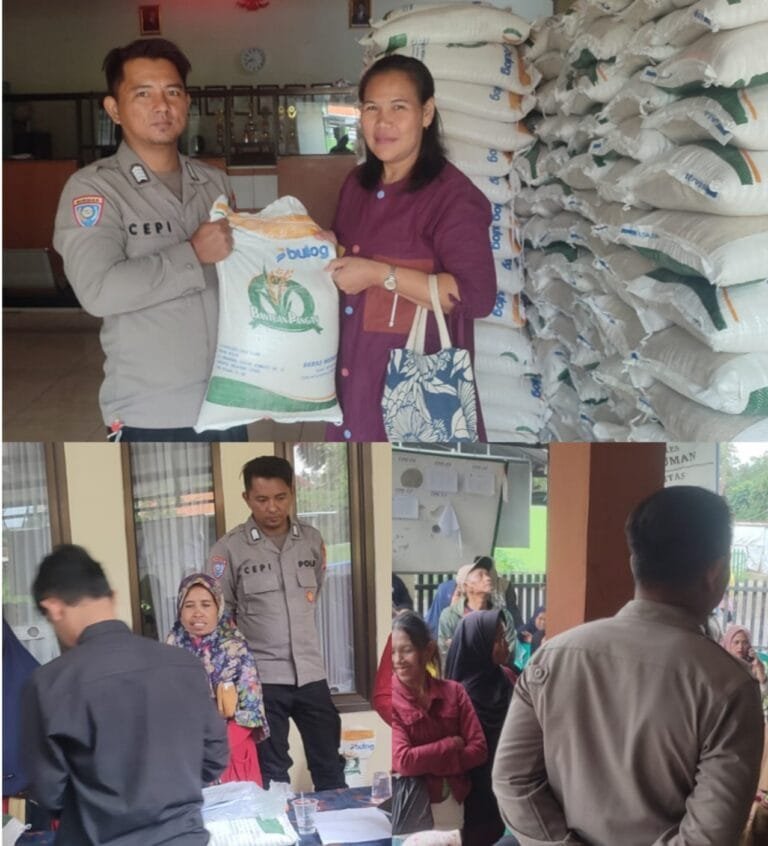 Polsek Leles Lakukan Pengamanan CBP Pastikan Tepat Sasaran