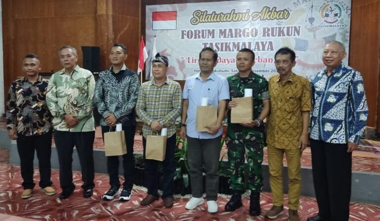 Danramil 1203/Kawalu Hadiri Silaturahmi Akbar Forum Margo Rukun Tasikmalaya