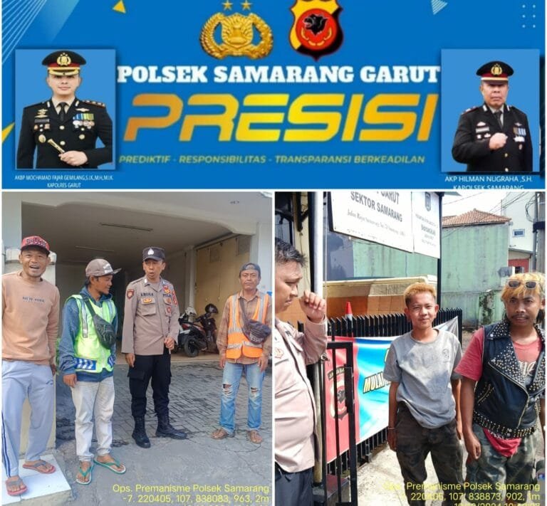 AKP Hilman Nugraha.,S.H.M.H Gelar Patroli KRYD Di Wilkum Polsek Samarang, Amankan Yang Diduga Pungli Dan Premanisme.