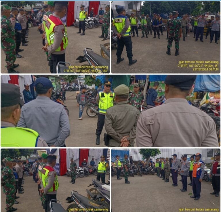 Polsek Samarang Laksanakan Apel Pagi Cek Kesiapan Personil Ops Lilin Lodaya 2024.