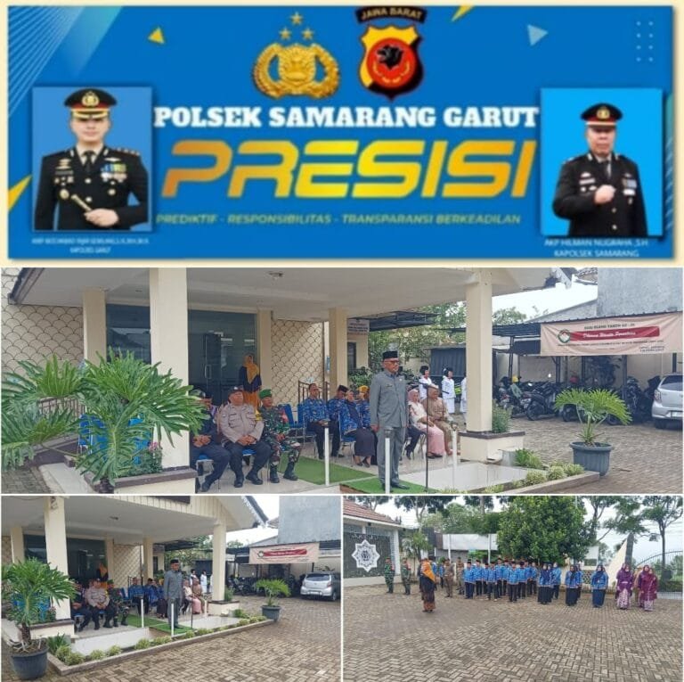 Bhabinkamtibmas Desa Samarang Menghadiri Upacara Memperingati Hari Ibu Ke-96.