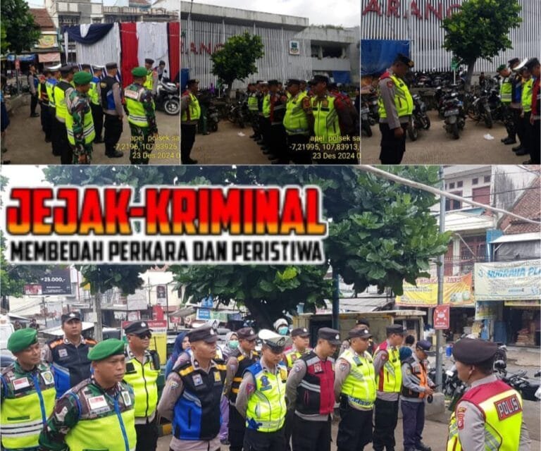 Kamseltibcarlantas Dalam Rangka Operasi Lilin Lodaya 2024 Pos Pam Samarang